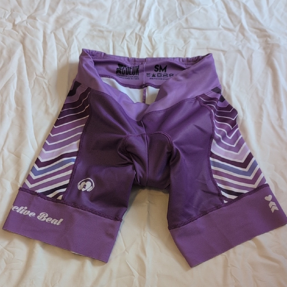 Purple Cycling Shorts